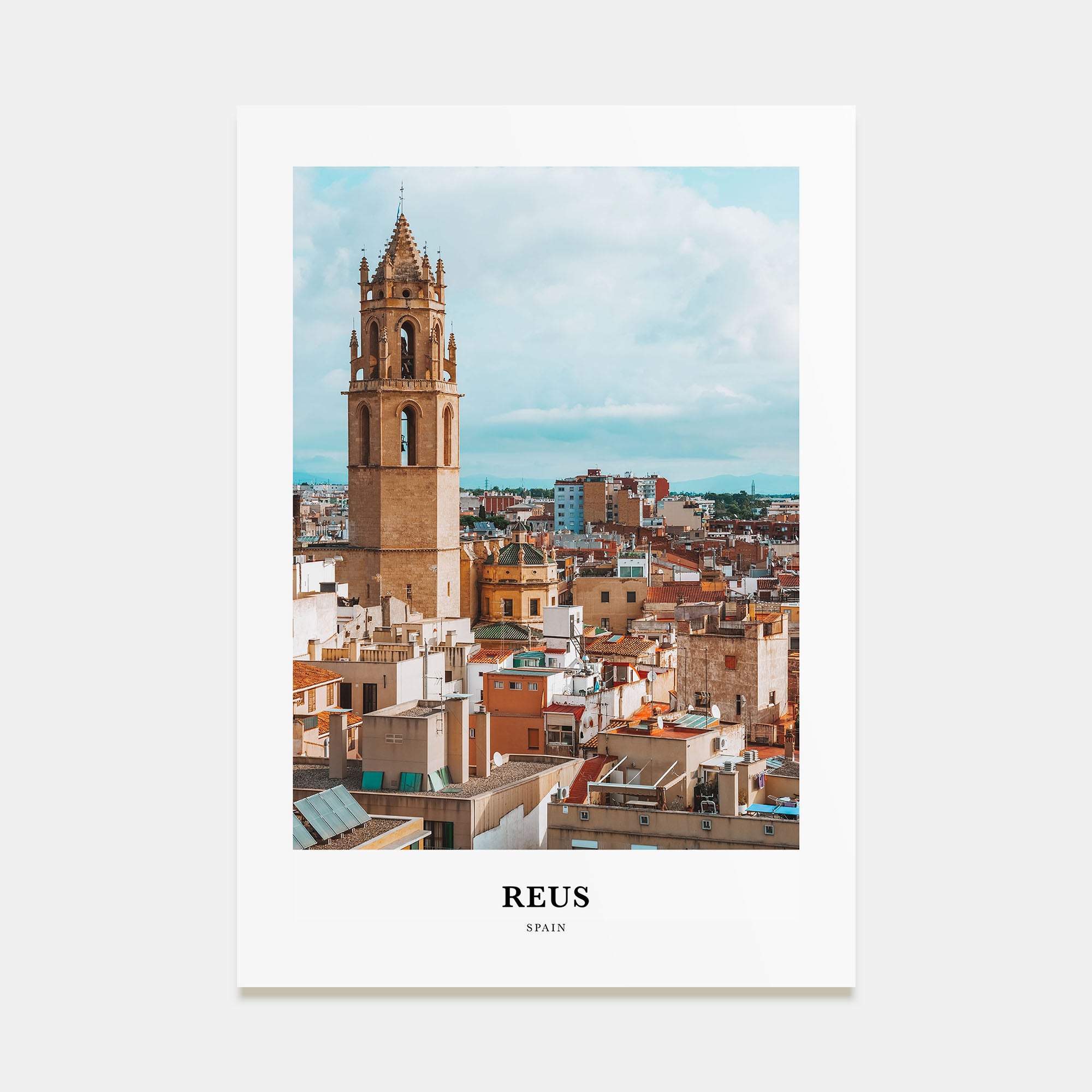 Reus Portrait Color Poster
