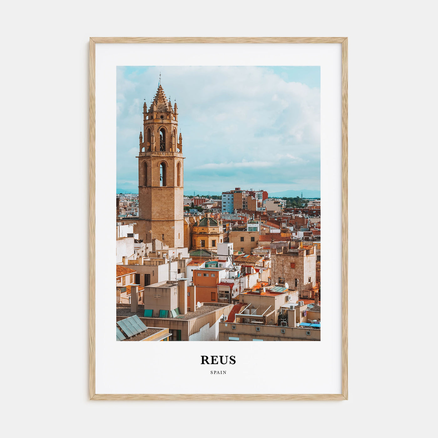 Reus Portrait Color Poster
