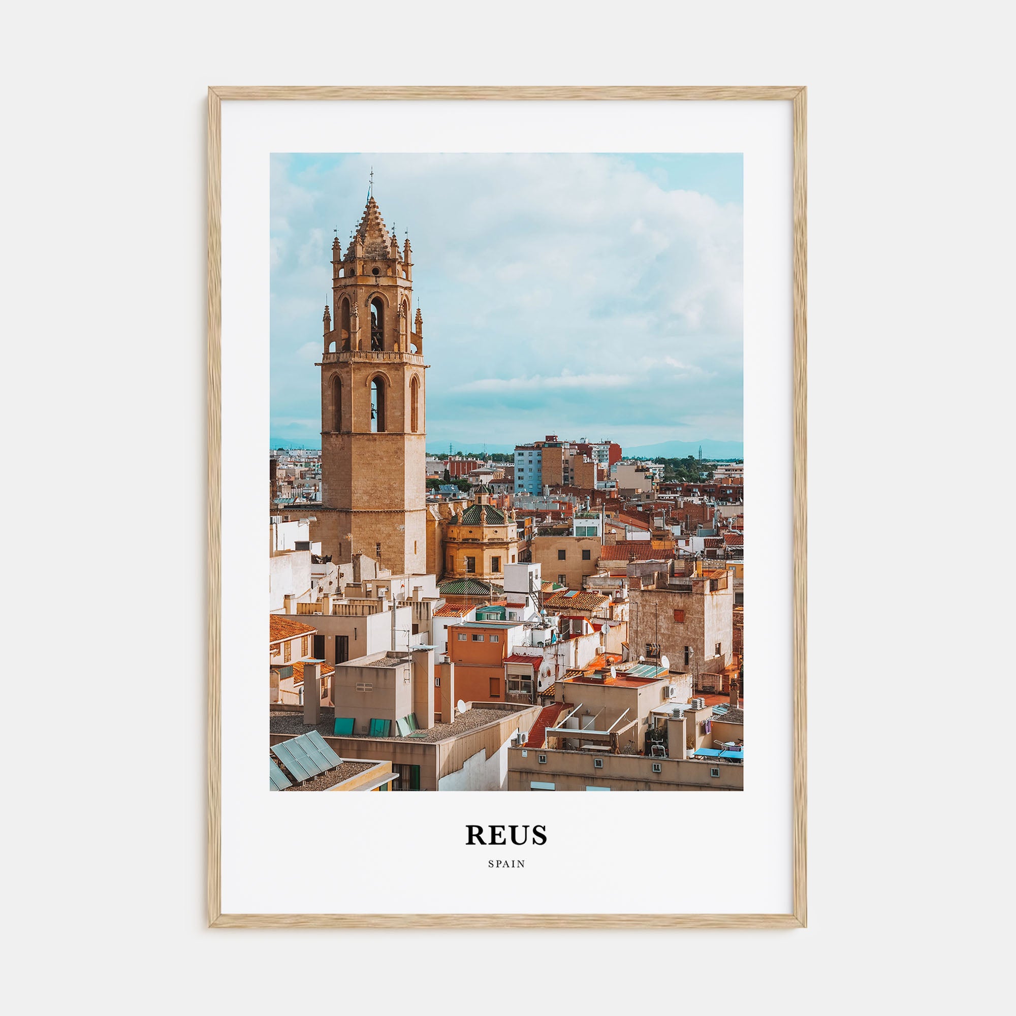 Reus Portrait Color Poster