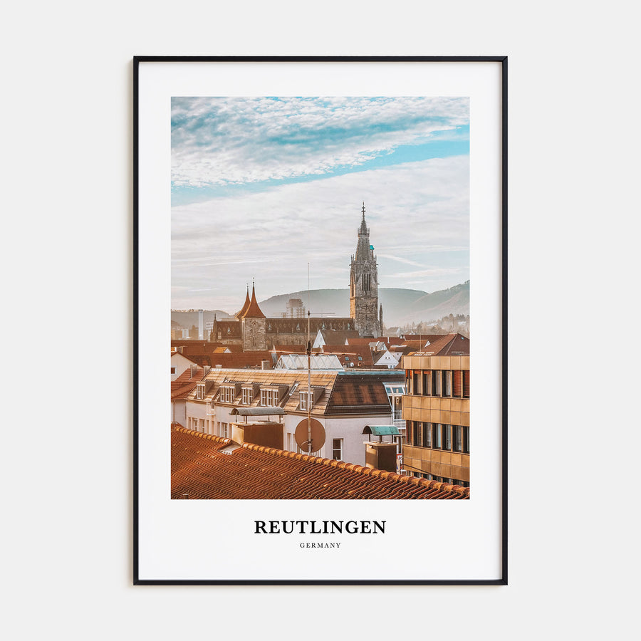 Reutlingen Portrait Color Poster