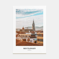 Reutlingen Portrait Color Poster