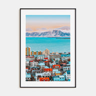Reykjavík Photo Color Poster
