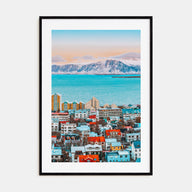Reykjavík Photo Color Poster