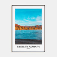 Rhineland-Palatinate Portrait Color Poster