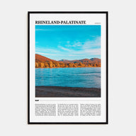 Rhineland-Palatinate Travel Color Poster