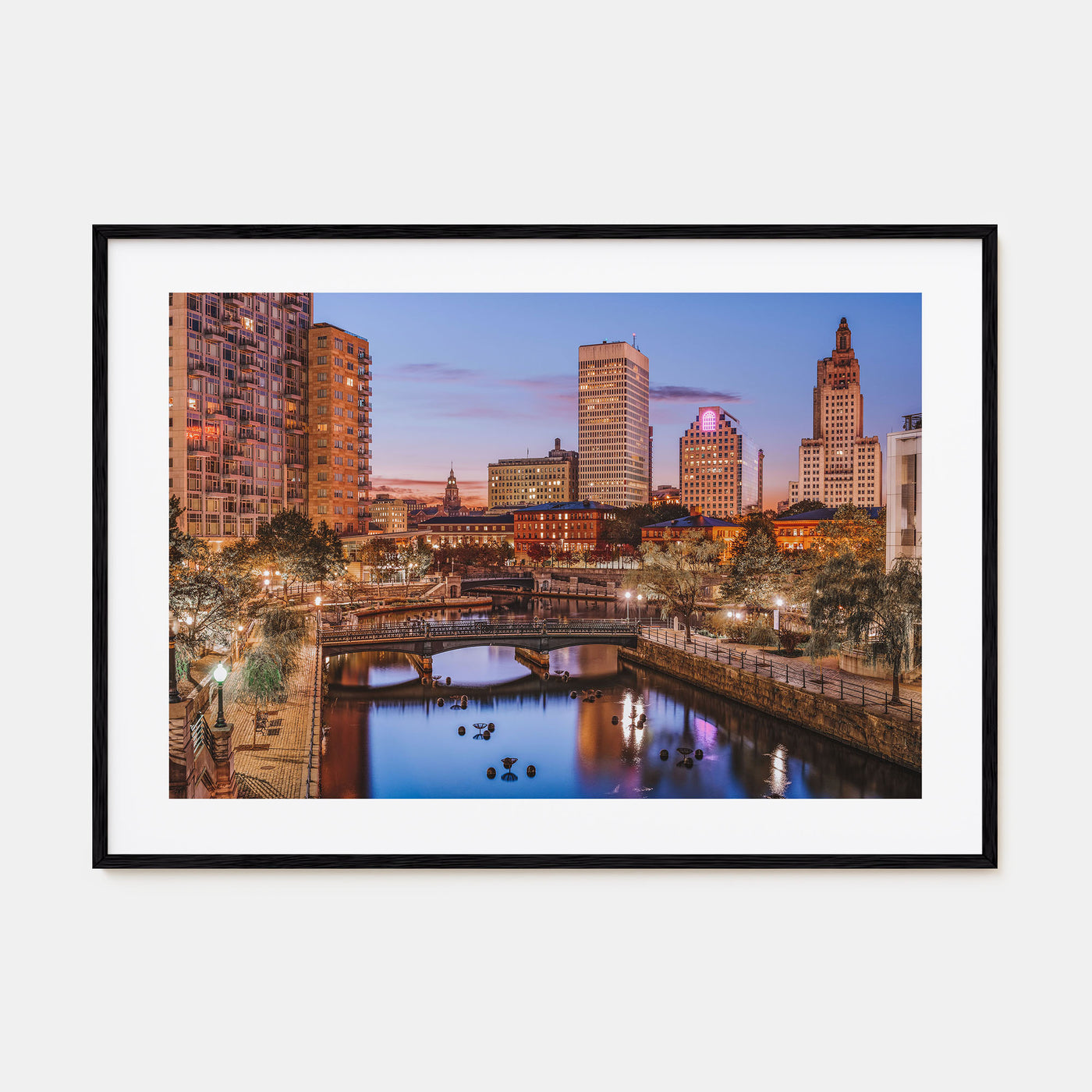 Rhode Island Landscape Color Poster