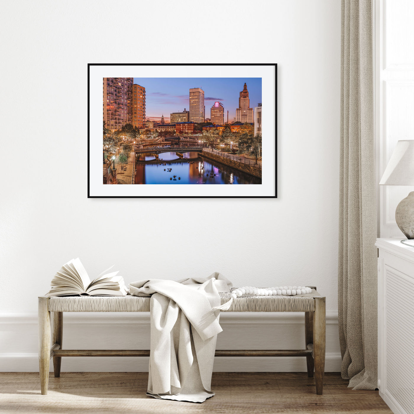Rhode Island Landscape Color Poster