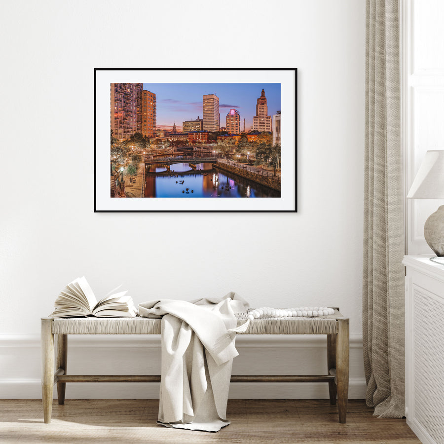 Rhode Island Landscape Color Poster