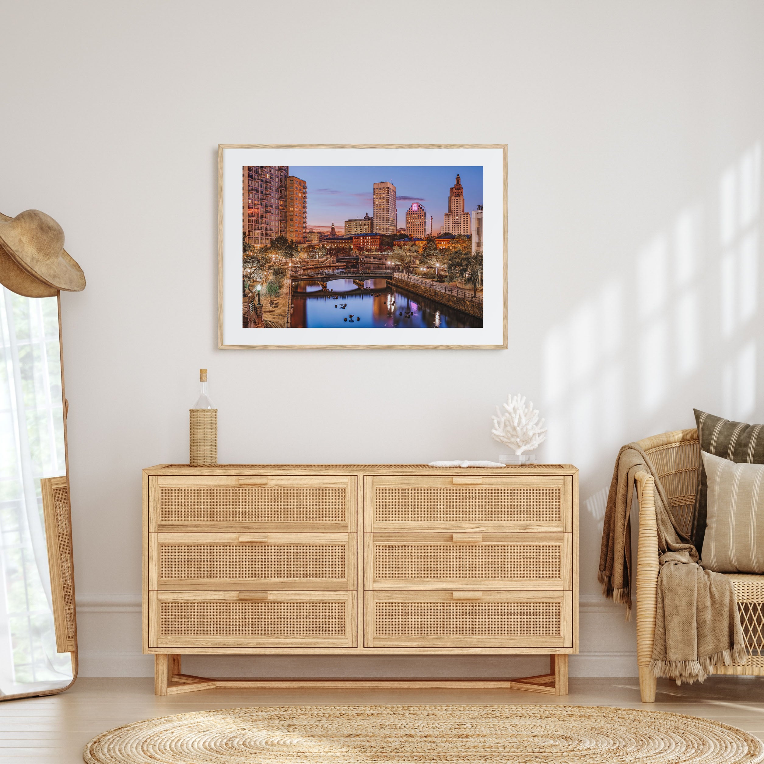 Rhode Island Landscape Color Poster