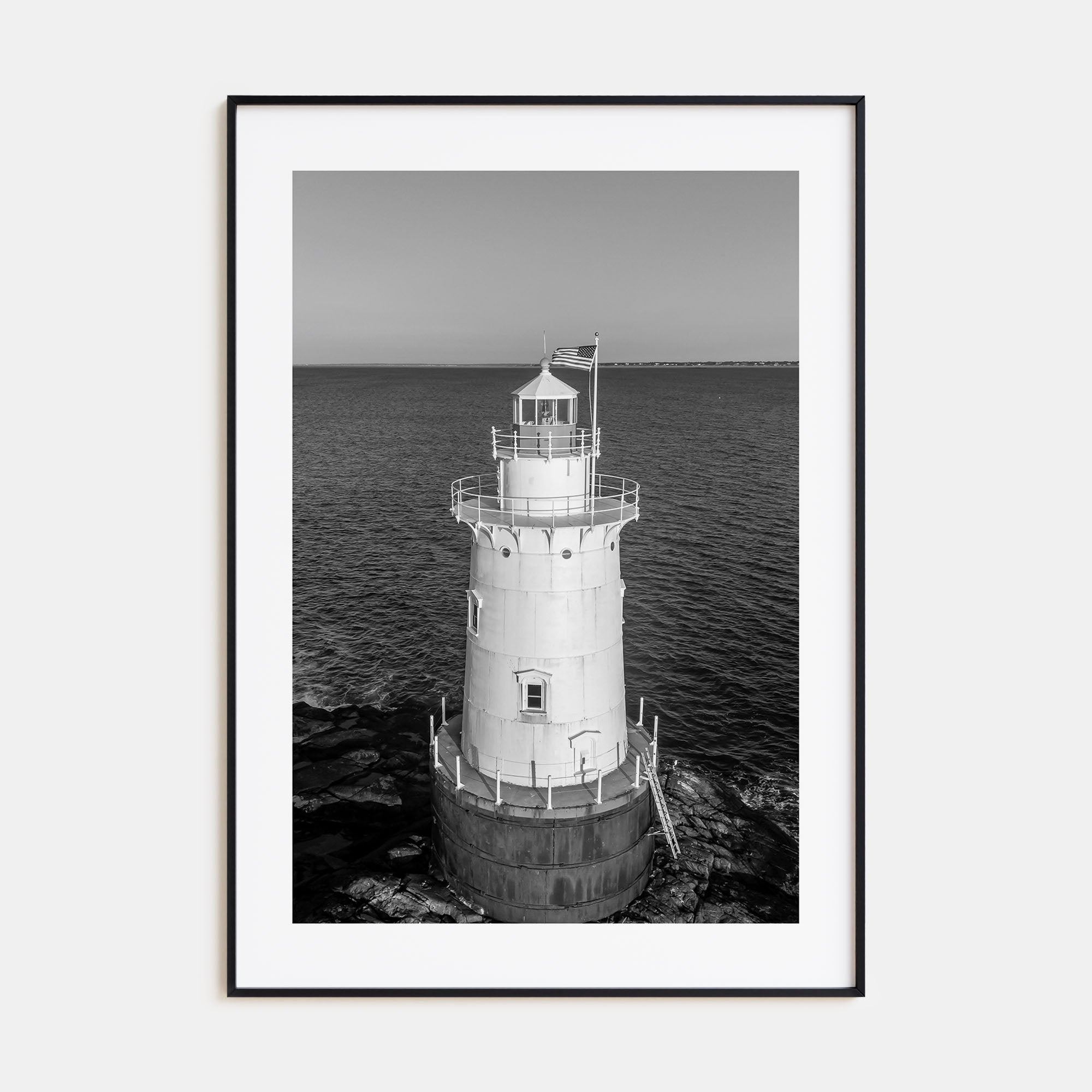 Rhode Island Photo B&W No 1 Poster