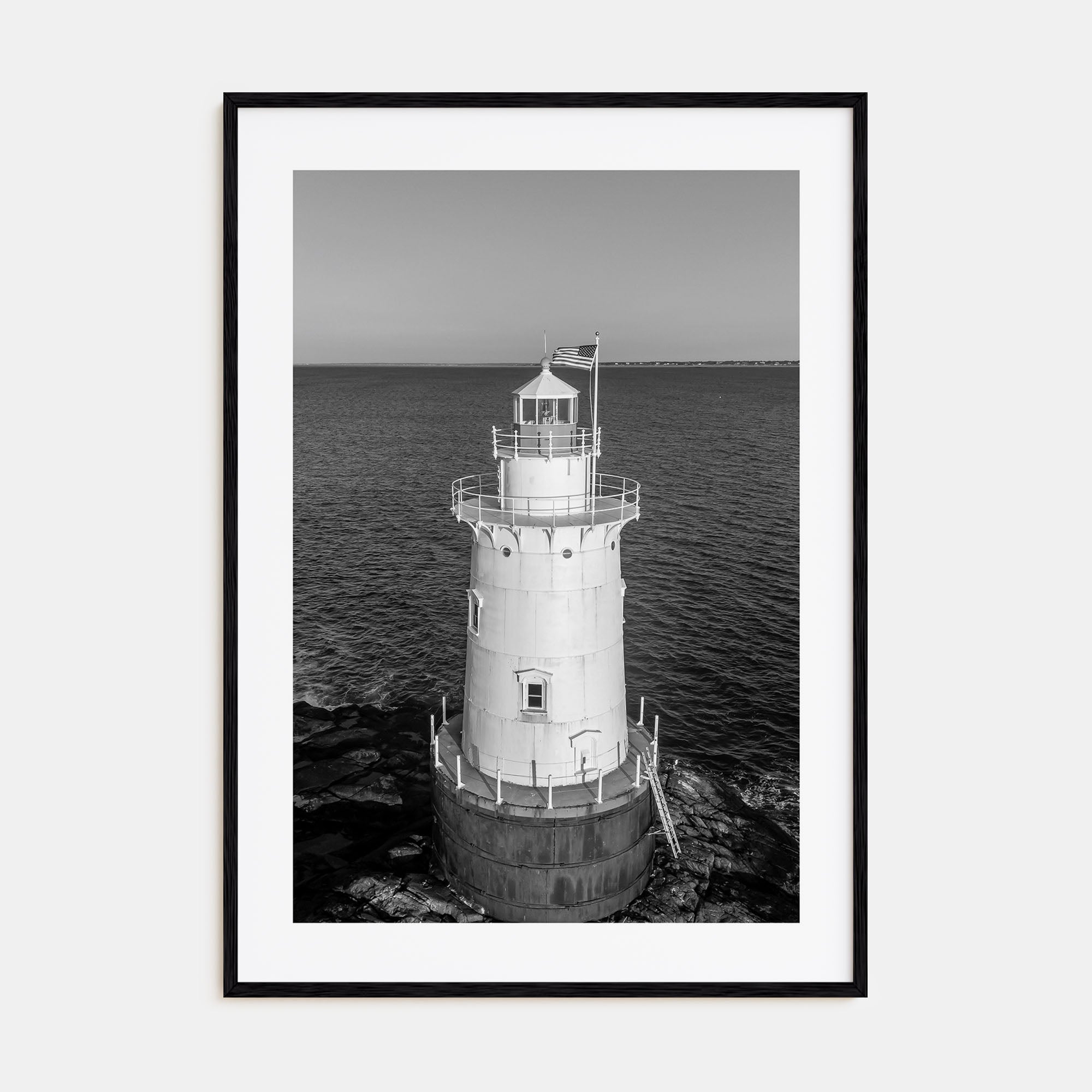 Rhode Island Photo B&W No 1 Poster