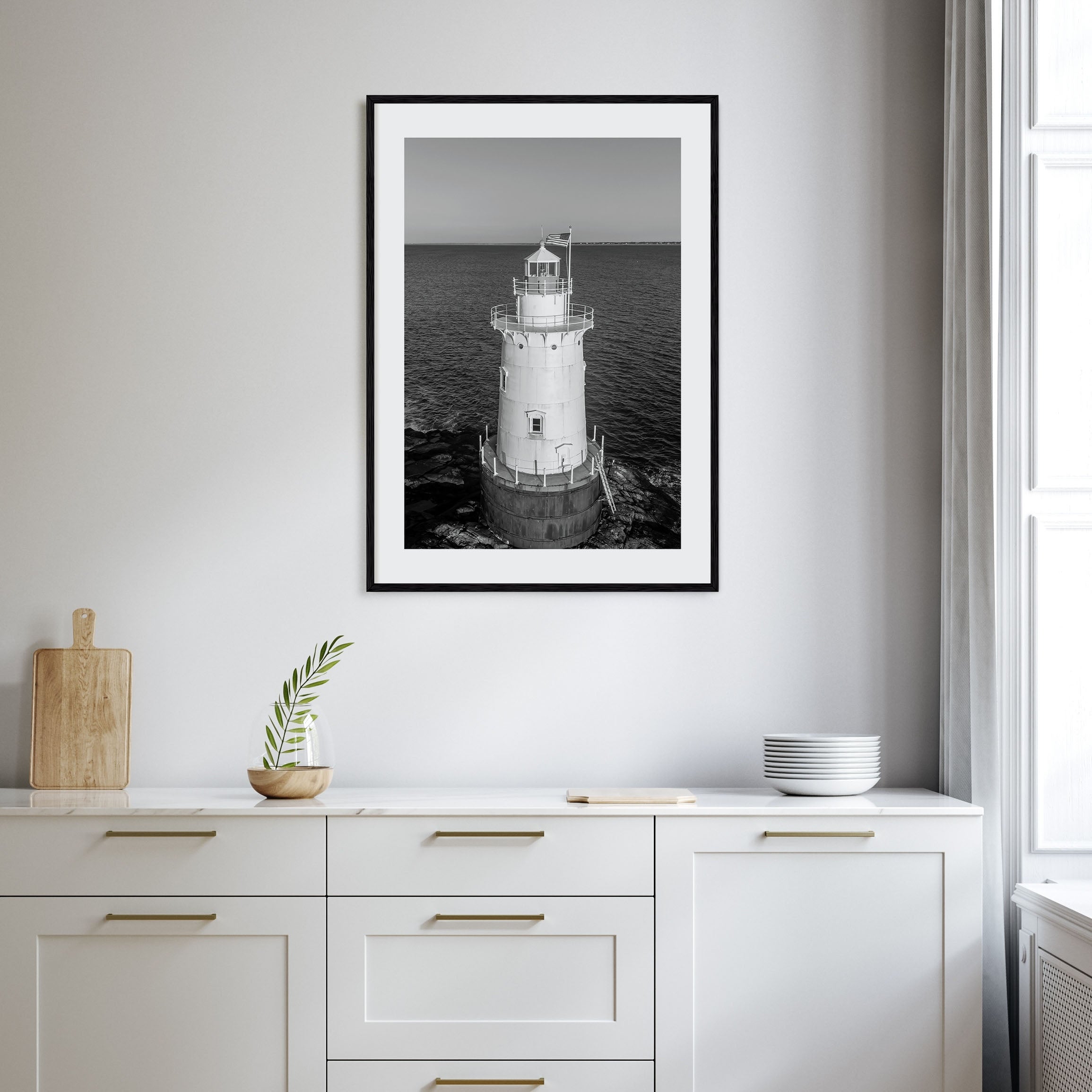 Rhode Island Photo B&W No 1 Poster