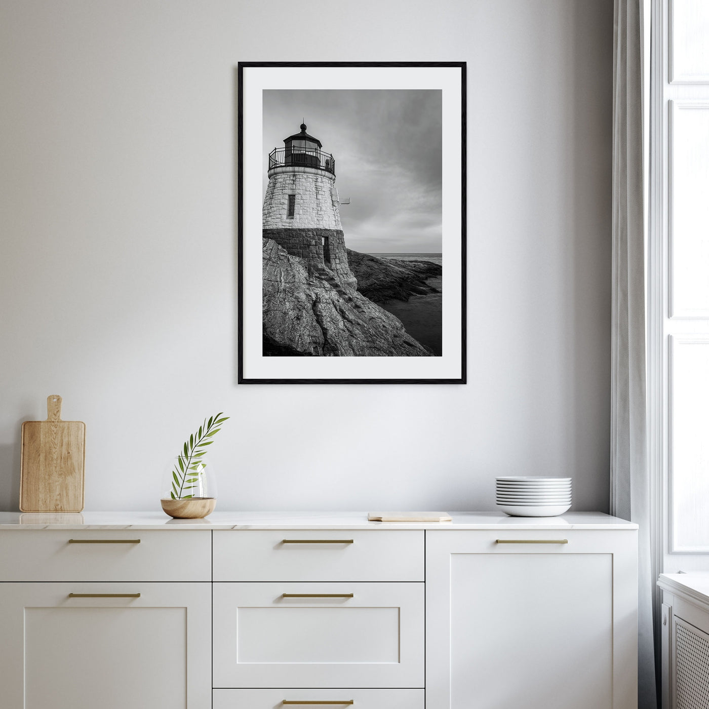 Rhode Island Photo B&W No 2 Poster