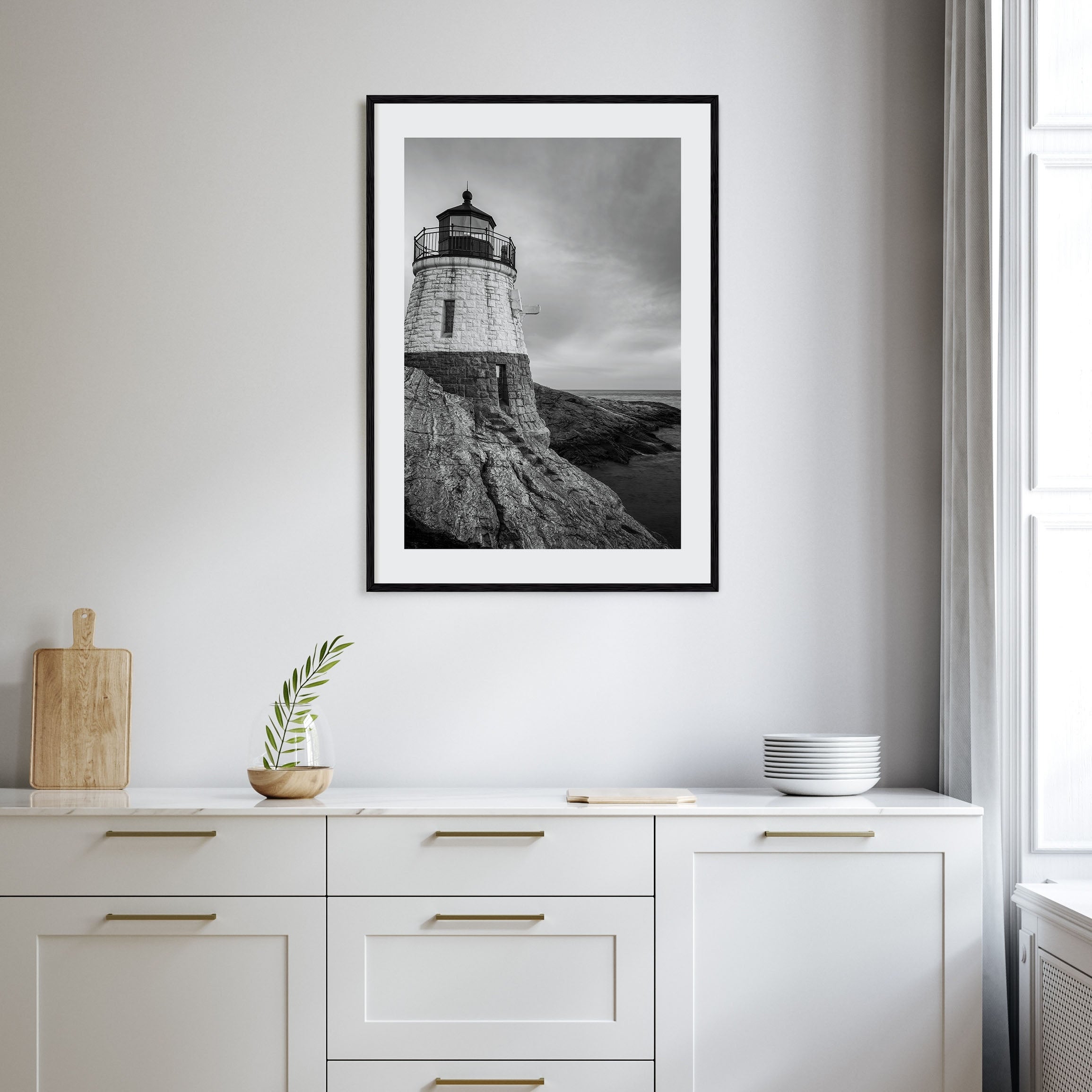 Rhode Island Photo B&W No 2 Poster