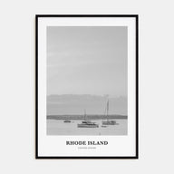 Rhode Island Portrait B&W No 1 Poster