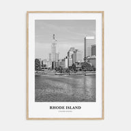 Rhode Island Portrait B&W No 2 Poster