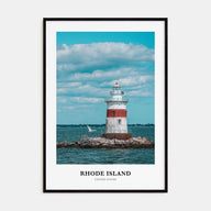 Rhode Island Portrait Color Poster