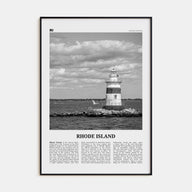 Rhode Island Travel B&W No 3 Poster