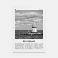 Rhode Island Travel B&W No 3 Poster
