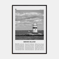 Rhode Island Travel B&W No 3 Poster