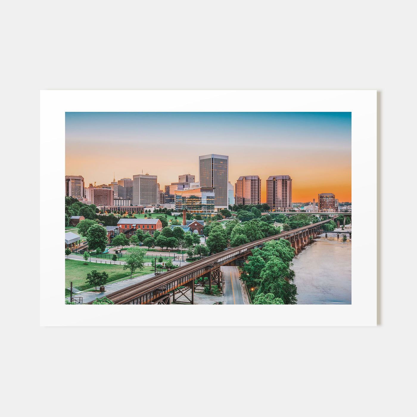 Richmond Landscape Color Poster