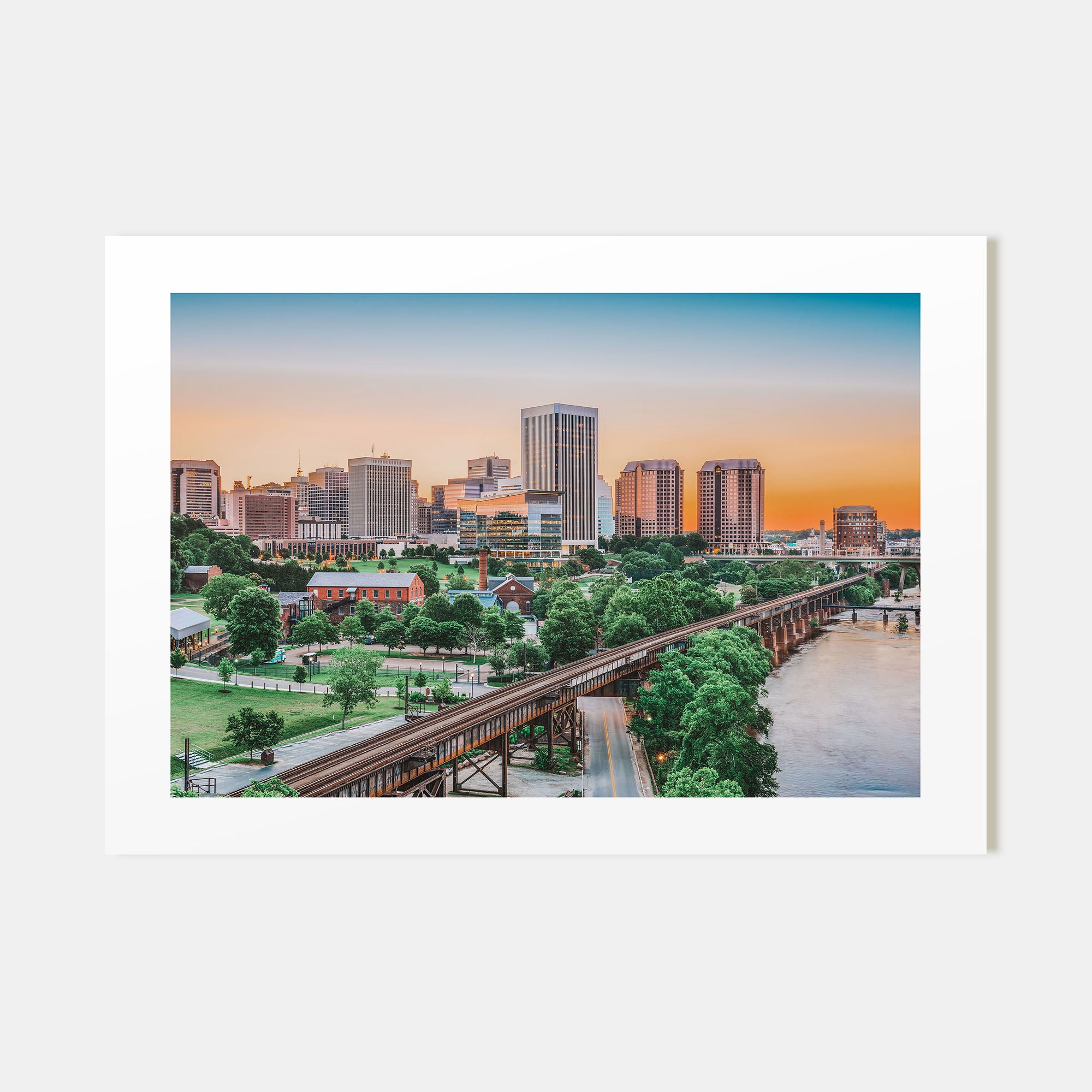 Richmond Landscape Color Poster