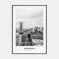 Richmond Portrait B&W No 1 Poster