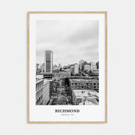 Richmond Portrait B&W No 1 Poster