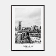 Richmond Portrait B&W No 1 Poster