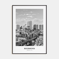 Richmond Portrait B&W No 2 Poster