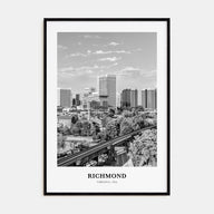 Richmond Portrait B&W No 2 Poster