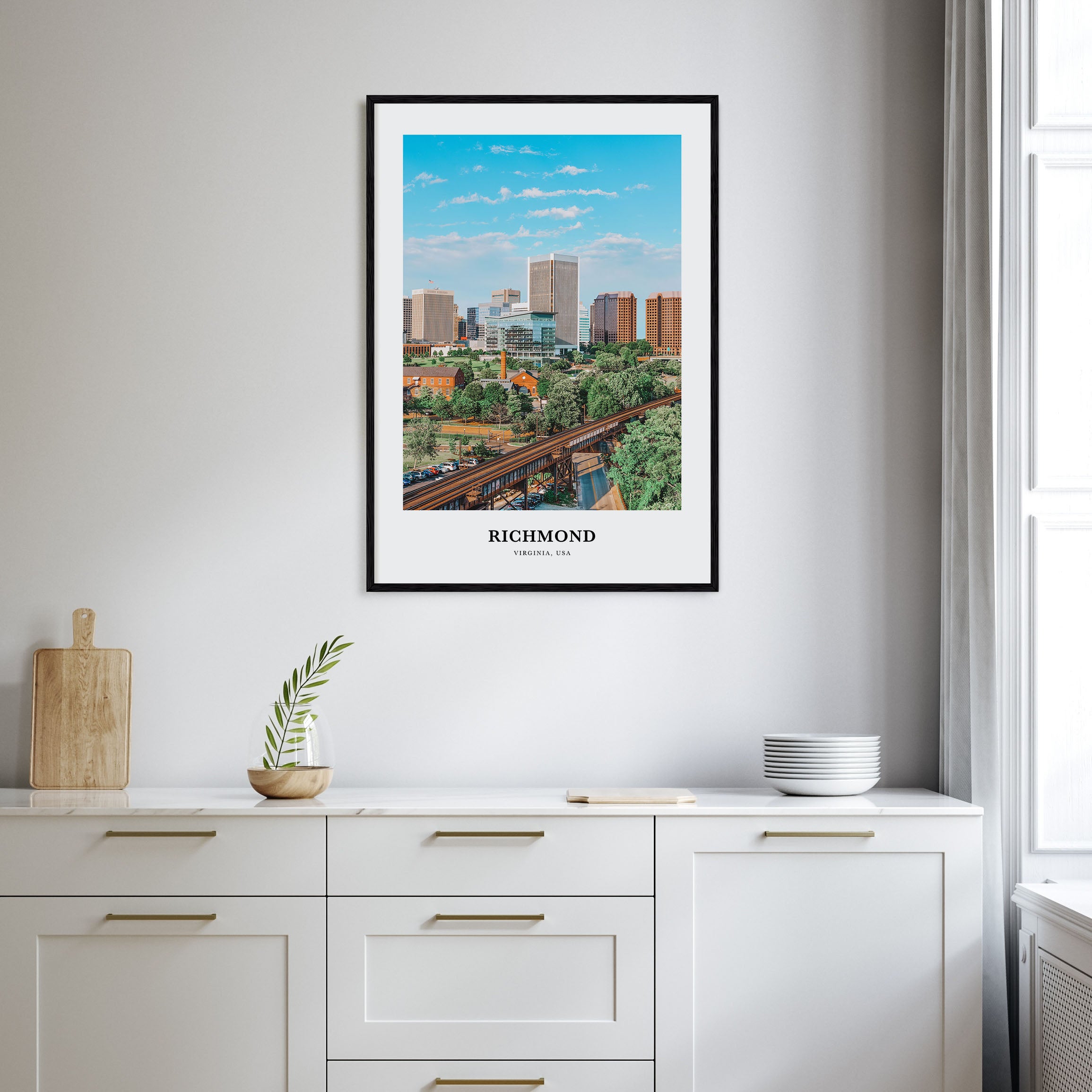 Richmond Portrait Color Poster