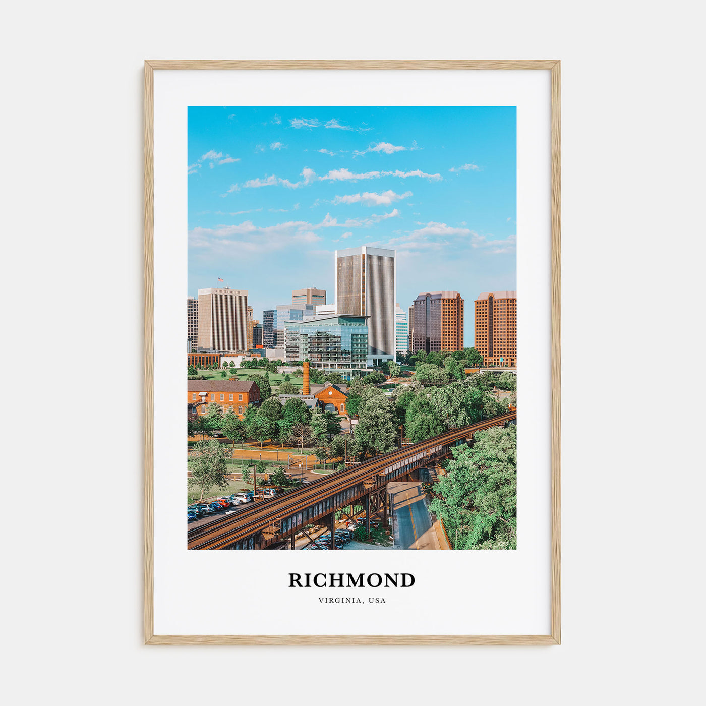 Richmond Portrait Color Poster