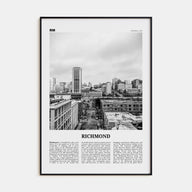 Richmond Travel B&W No 2 Poster