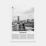 Richmond Travel B&W No 2 Poster