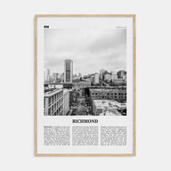 Richmond Travel B&W No 2 Poster