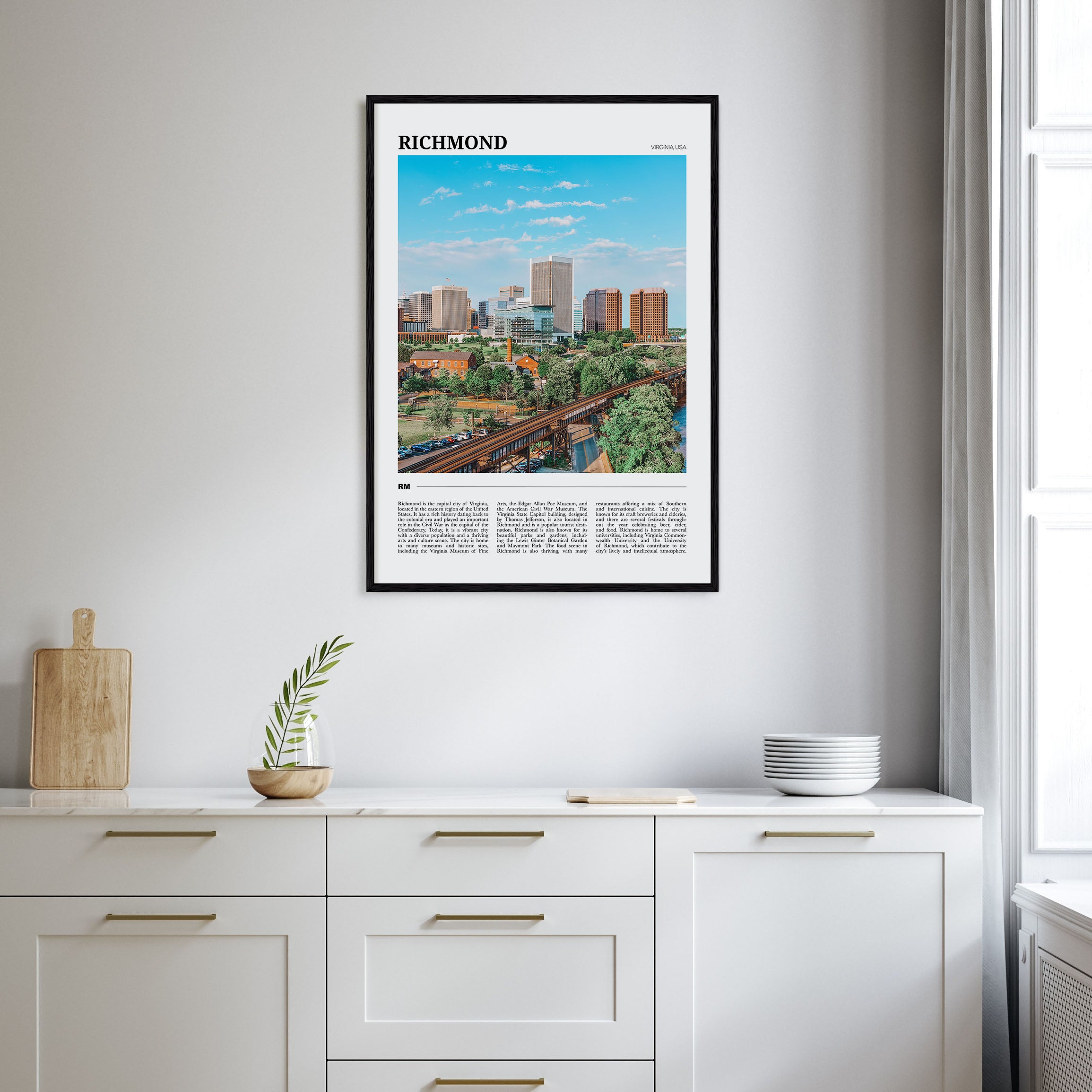 Richmond Travel Color Poster