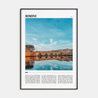 Rimini Travel Color Poster