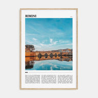 Rimini Travel Color Poster