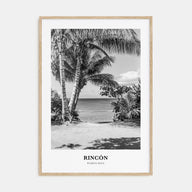 Rincón Portrait B&W Poster