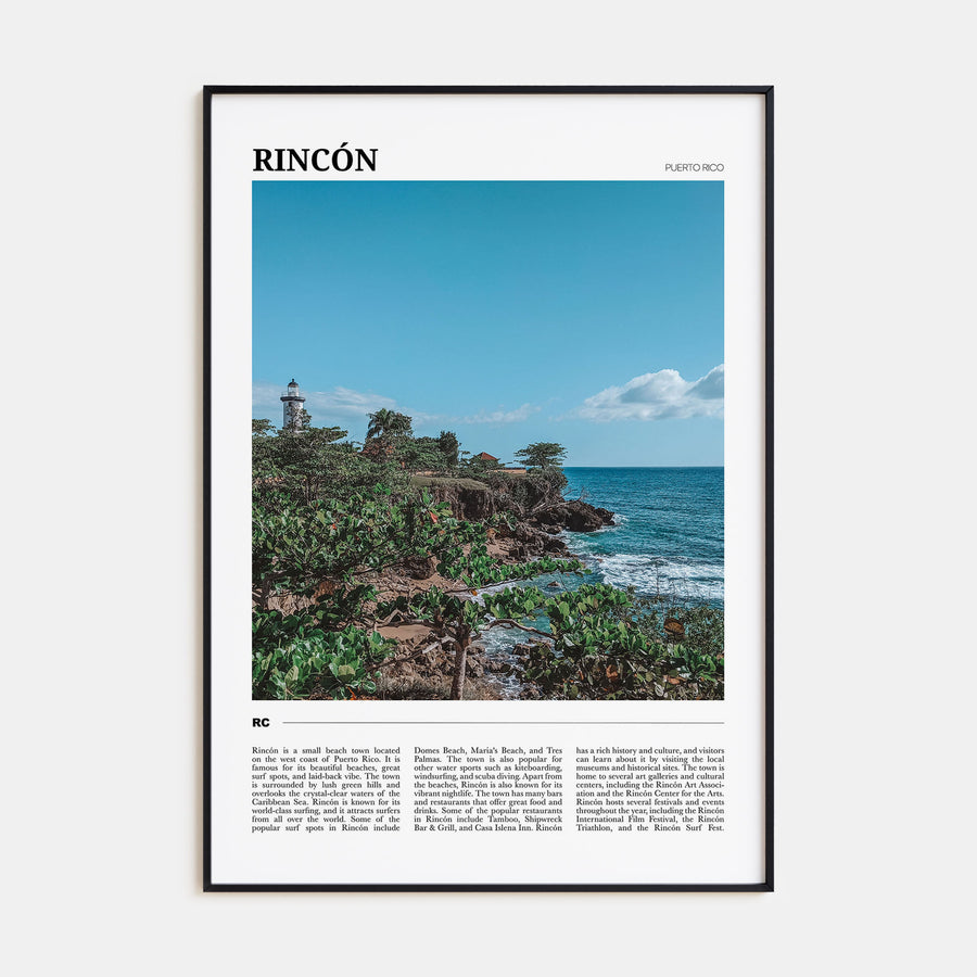 Rincón Travel Color Poster