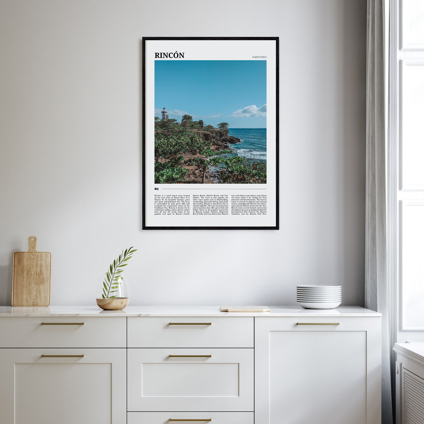 Rincón Travel Color Poster