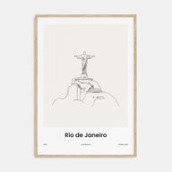 Rio de Janeiro Drawn No 2 Poster