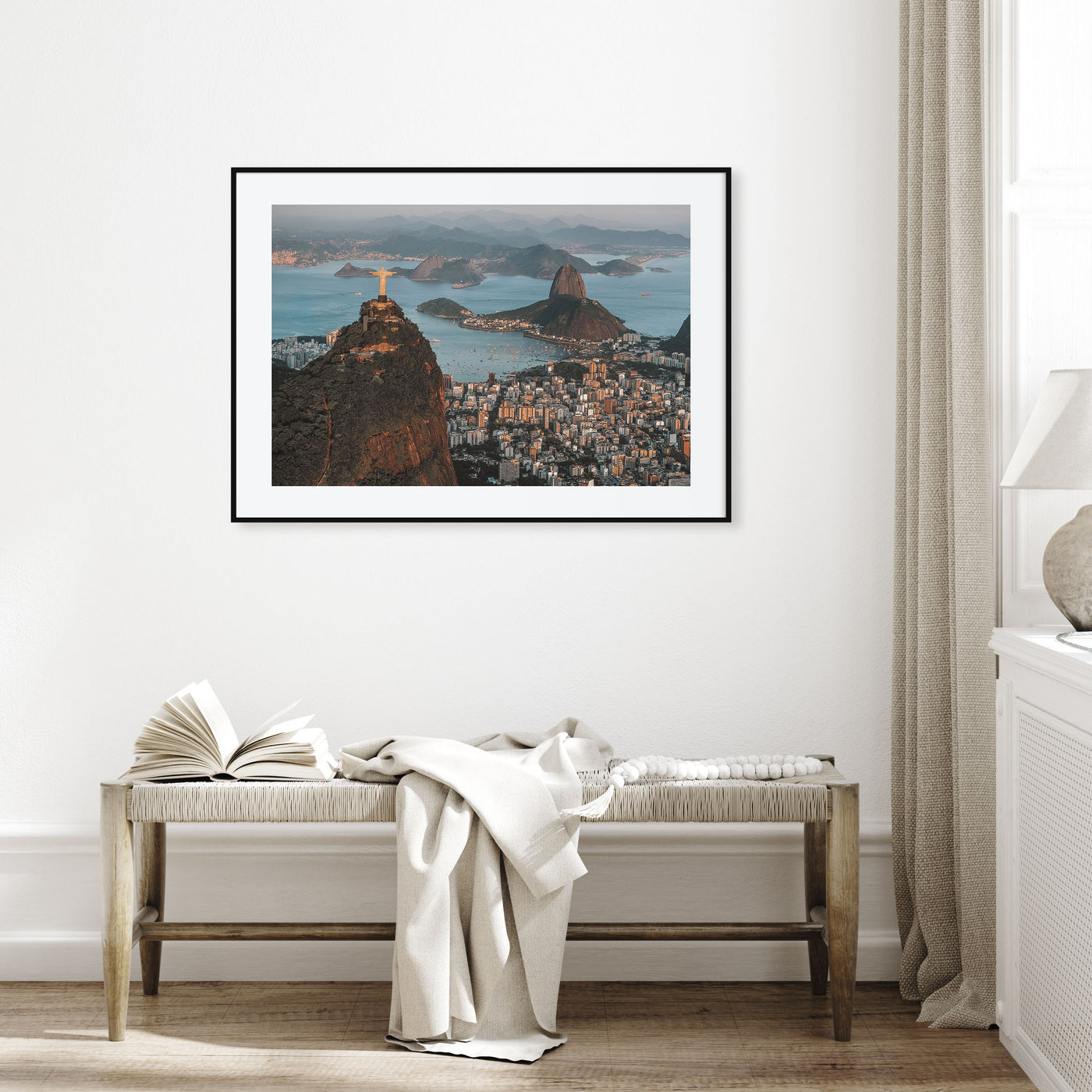 Rio de Janeiro Landscape Color Poster