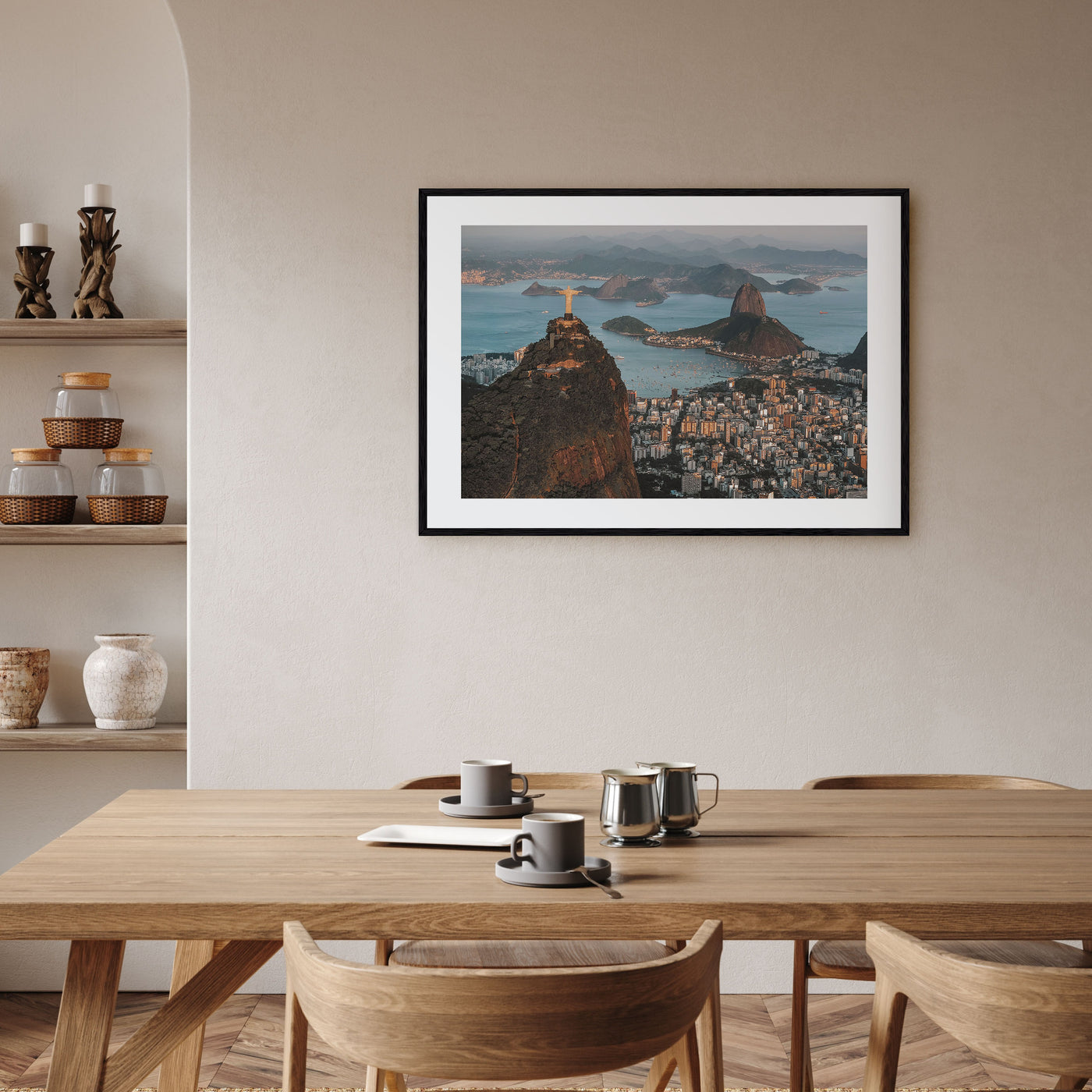 Rio de Janeiro Landscape Color Poster