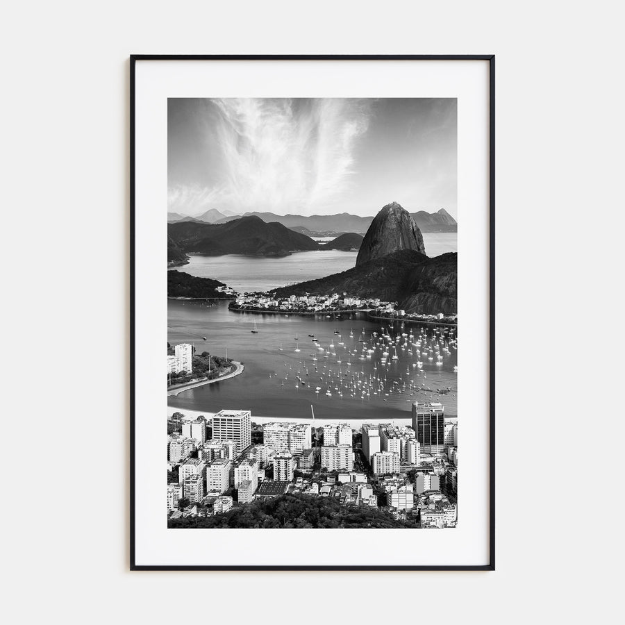 Rio de Janeiro Photo B&W No 3 Poster
