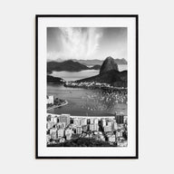 Rio de Janeiro Photo B&W No 3 Poster