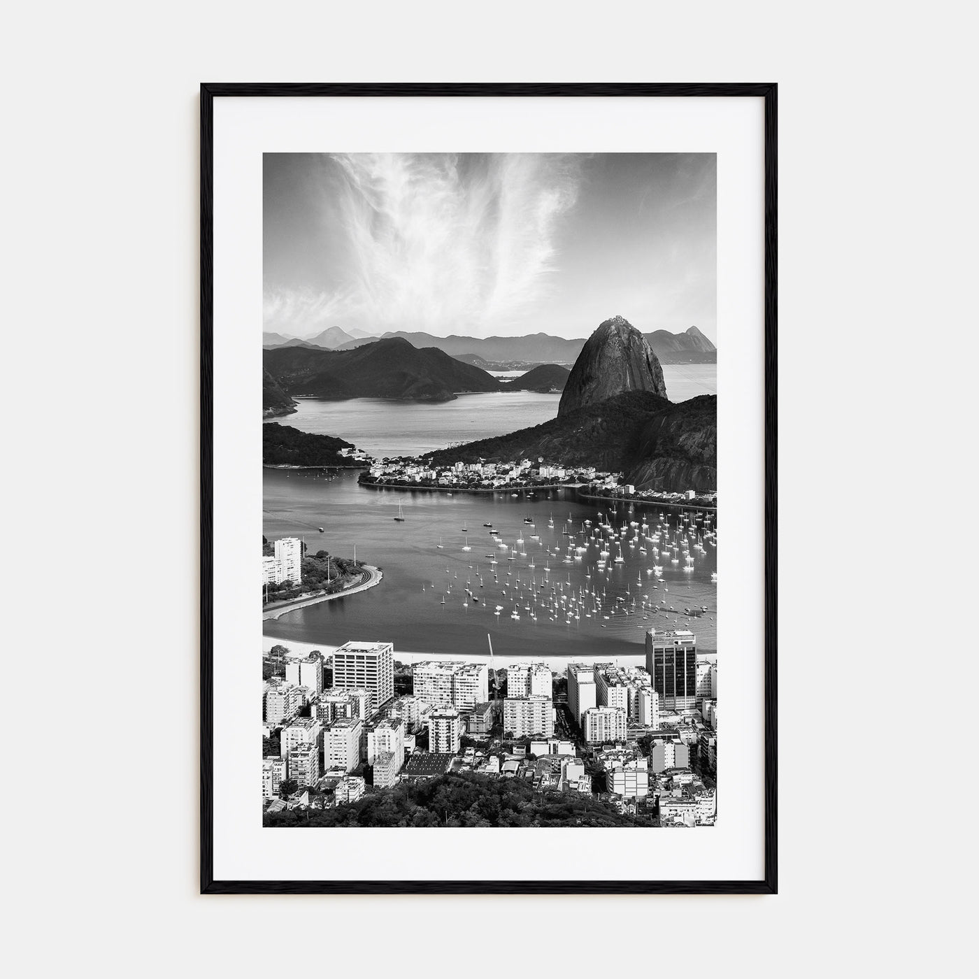 Rio de Janeiro Photo B&W No 3 Poster