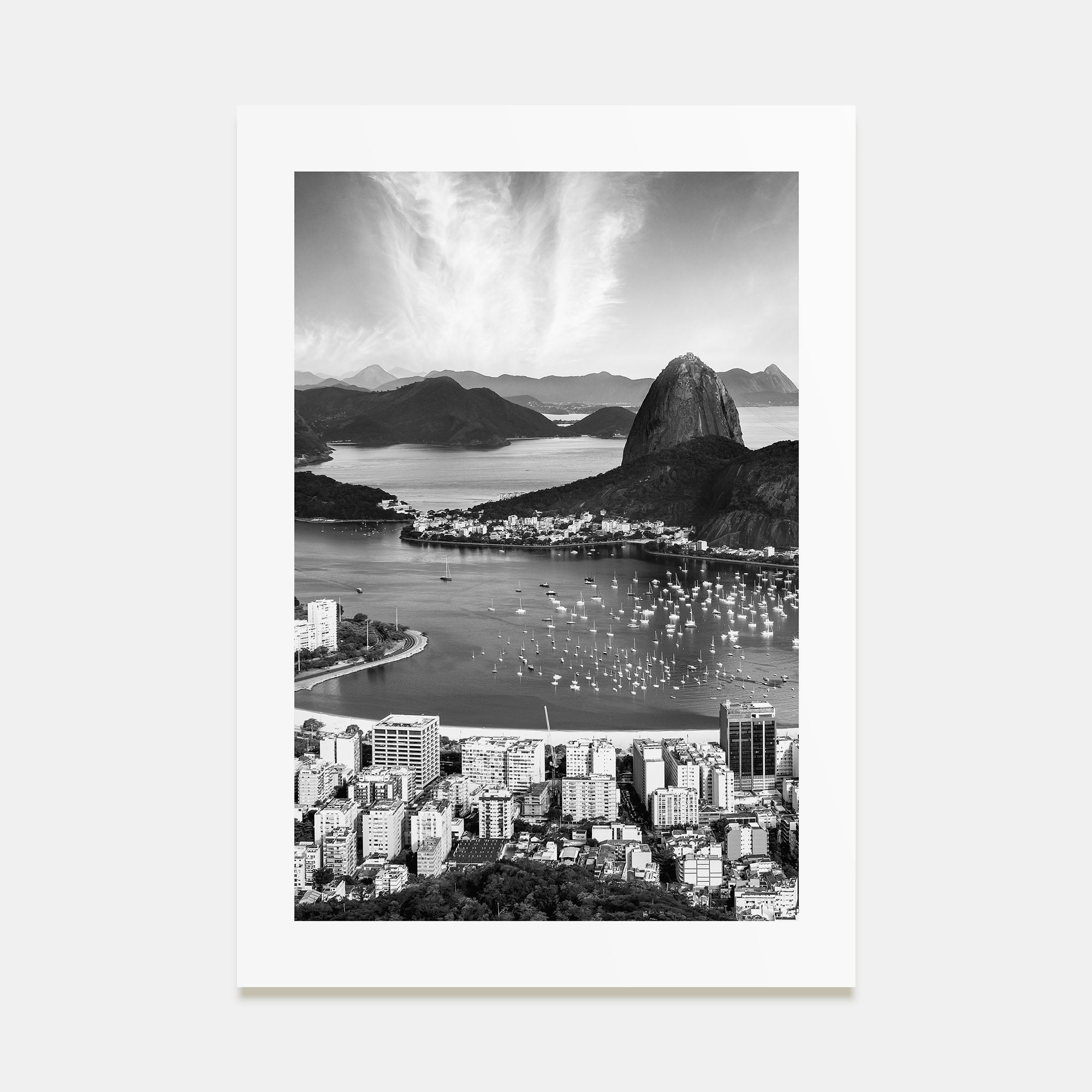 Rio de Janeiro Photo B&W No 3 Poster