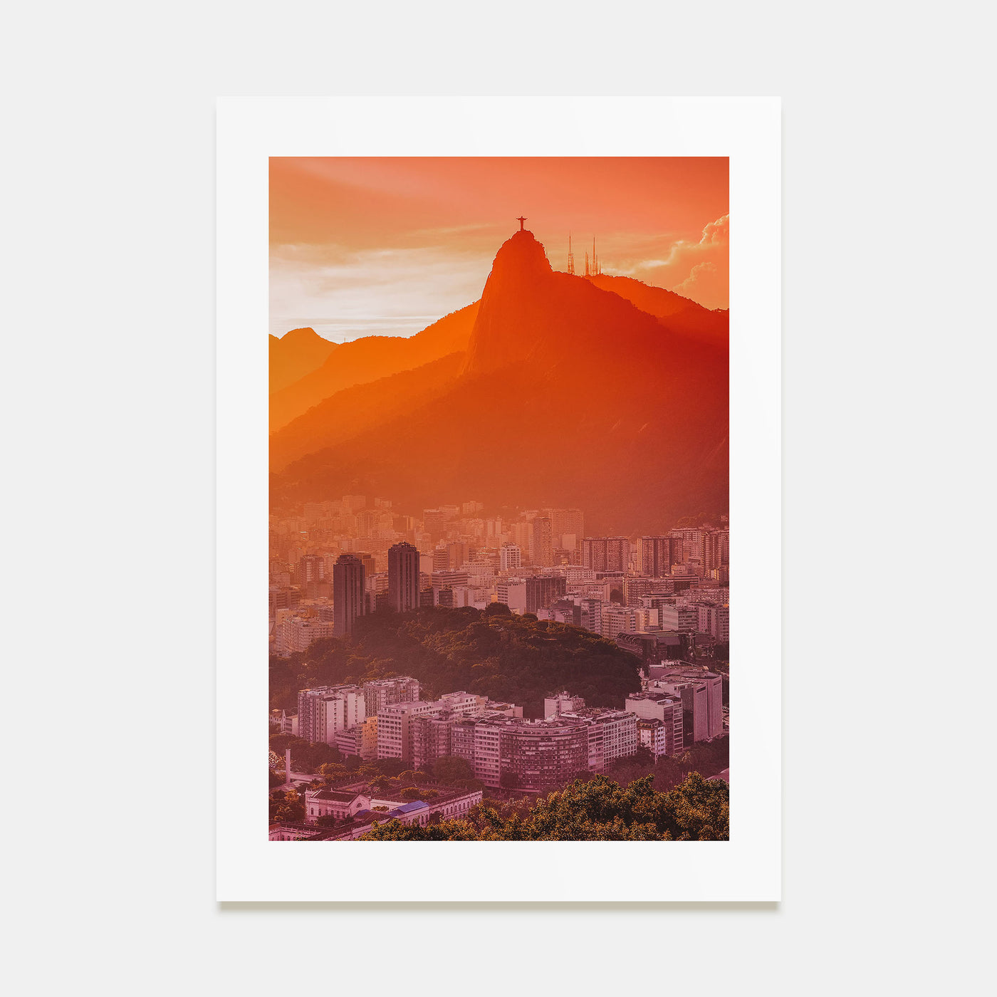 Rio de Janeiro Photo Color No 2 Poster